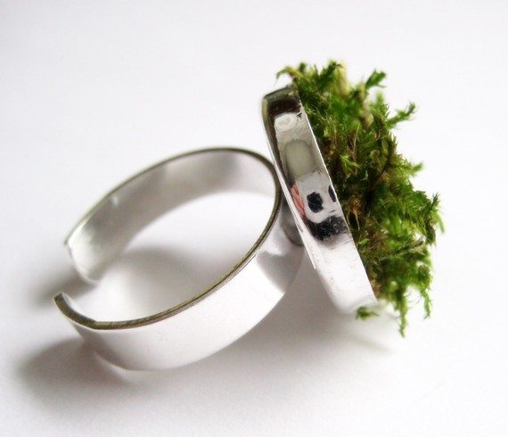 Organic Moss Ring