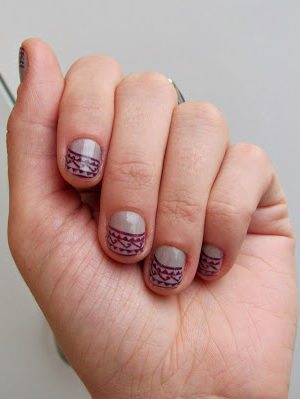 Aztec Pattern Manicure . How To-sday thumbnail