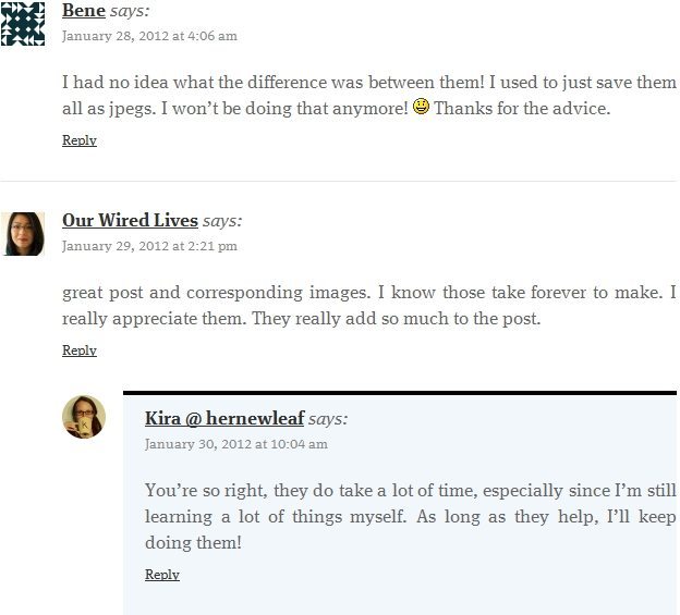 Wordpress Nested Threaded Comments Reply