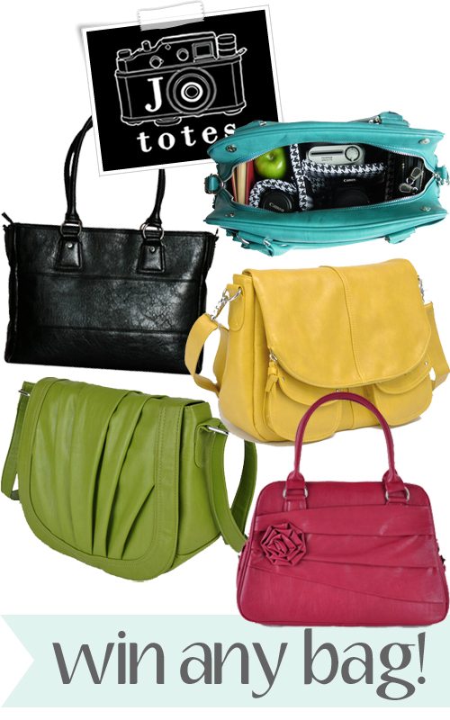 CLOSED} giveaway . jo totes camera bags for ladies - Shrimp Salad Circus