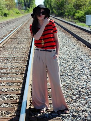 The Pants & Stripes . What I Wore thumbnail