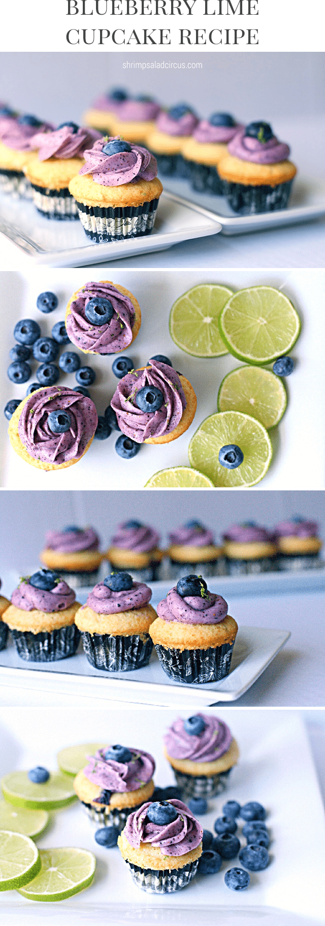 Lime Blueberry Cupcake Recipe - Shrimp Salad Circus