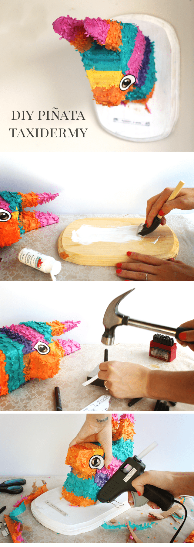 DIY Taxidermy Pinata Tutorial - Shrimp Salad Circus