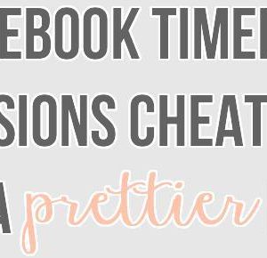 Facebook Dimensions Cheat Sheet . Blog Better thumbnail