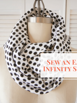 Easy Infinity Scarf . Sewing 101 thumbnail