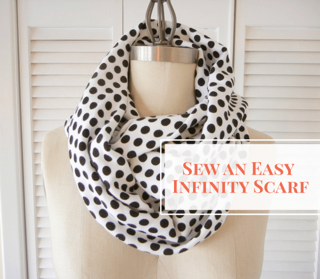 How to Sew an Easy Infinity Scarf