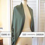 Cozy Cocoon Cardigan Sewing Tutorial