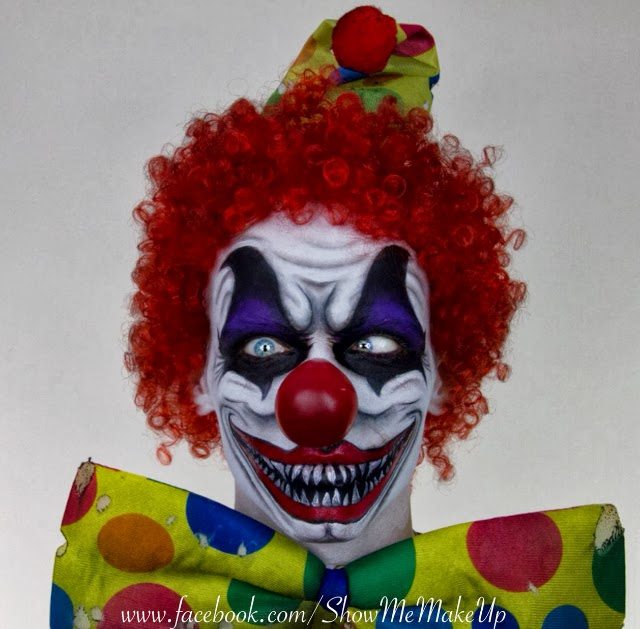 20+ Best Clown Makeup Ideas for Halloween  Creepy clown makeup, Clown  makeup, Cool halloween makeup