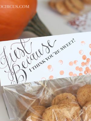 Printable Treat Bag Toppers . Freebies (Giveaway) thumbnail