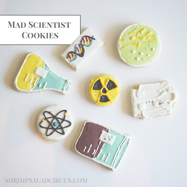 Shrimp Salad Circus Mad Scientist Cookies