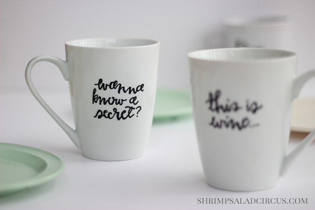 Shrimp Salad Circus Coffee Mugs