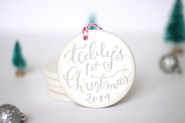 Baby's First Christmas Ornament