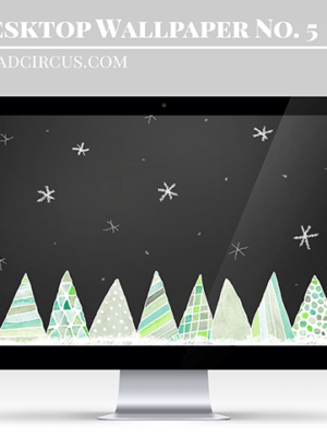 Watercolor Free Christmas Wallpaper – Freebies thumbnail