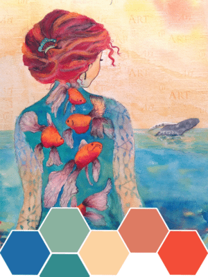 Ellen Brenneman’s Sea Queen . Color Inspiration thumbnail