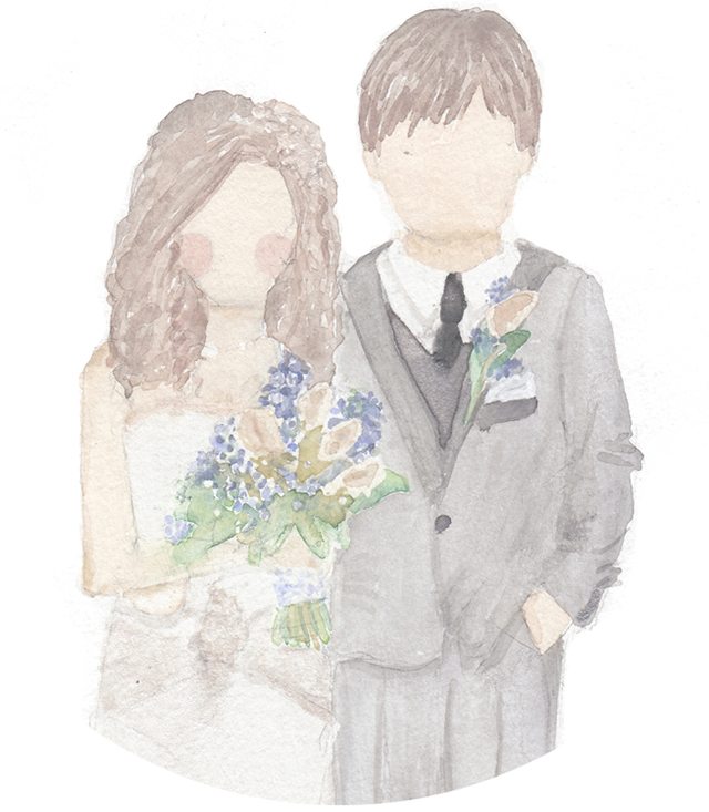 Custom Wedding Paintings