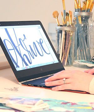 My Lettering Process (Oh, and a Lenovo YOGA 3 Pro Giveaway!) thumbnail