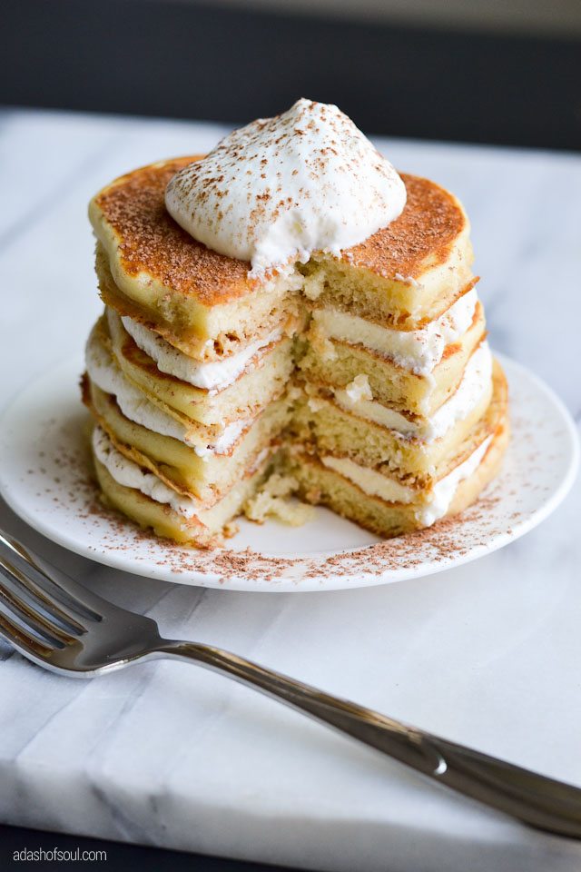 Stuffed Tiramisu Pancake Recipe