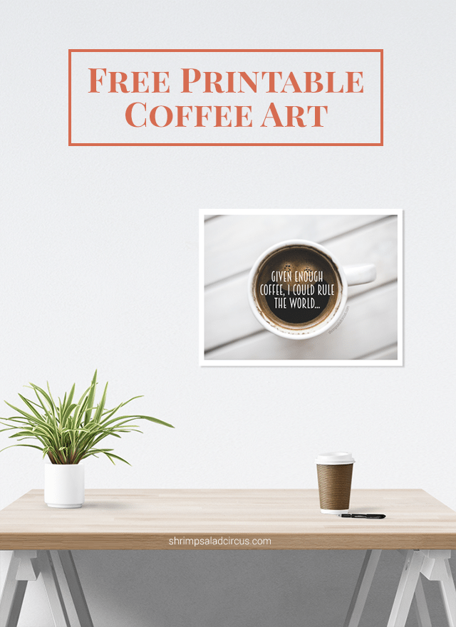 Free Printable Coffee Art