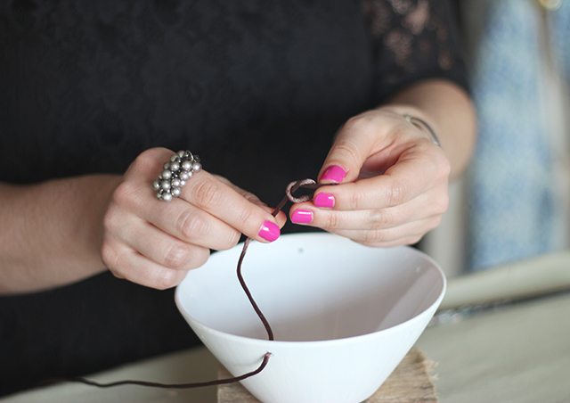 Anthropologie Candy Dish Hanging Pot Knockoff 5