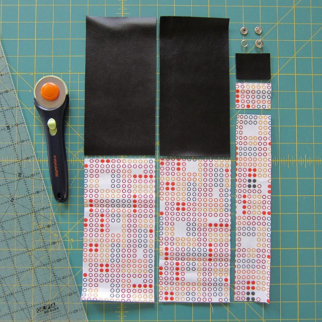 How to Sew a Glasses Case out of Vegan Leather