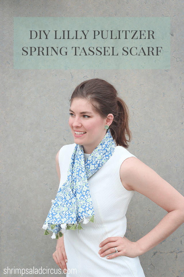 Lilly Pulitzer Target Scarf Tutorial