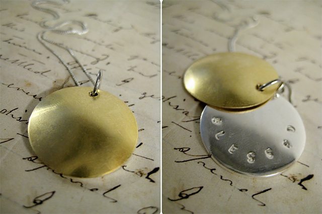 Hidden Message Locket Necklace