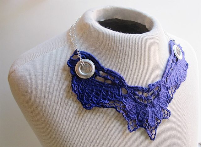 Vintage Lace Collar Necklace