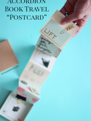 Accordion Book Travel Postcard – How To-sday thumbnail