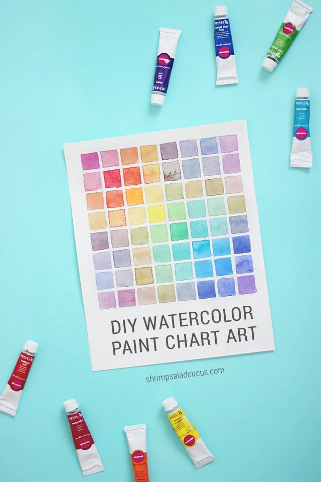 how-to-make-a-watercolor-chart-for-mixing-paint-shrimp-salad-circus