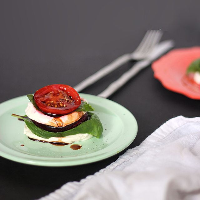 Mozzarella Beet Stacks Recipe Shrimp Salad Circus