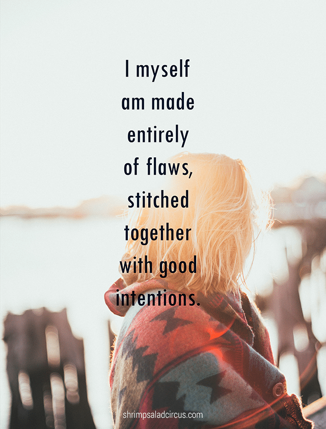 Free Printable Flaws Quote Art