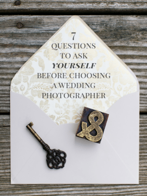Questions to Ask YOURSELF Before Booking a Wedding Photographer thumbnail