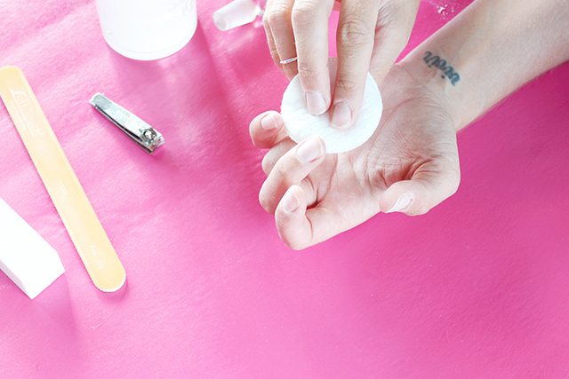 DIY Gel Nail Polish Tutorial Step 2