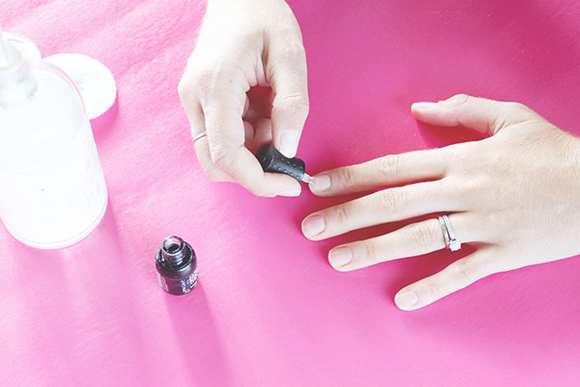 DIY Gel Nail Polish Tutorial Step 3