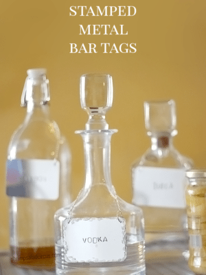 DIY Stamped Metal Bar Tags thumbnail