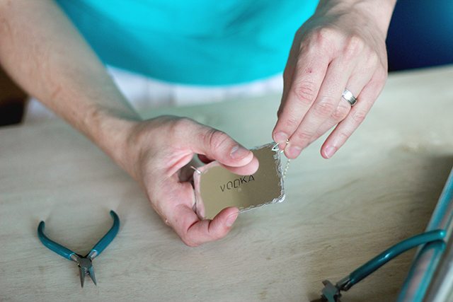 DIY Stamped Metal Bar Tags - Step 8