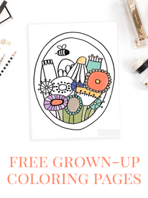 Launching Today – Free Coloring Pages! thumbnail