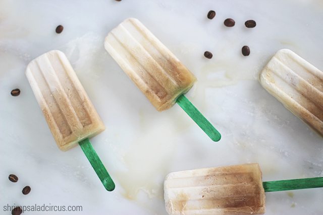 Iced Caramel Macchiato Popsicles 1