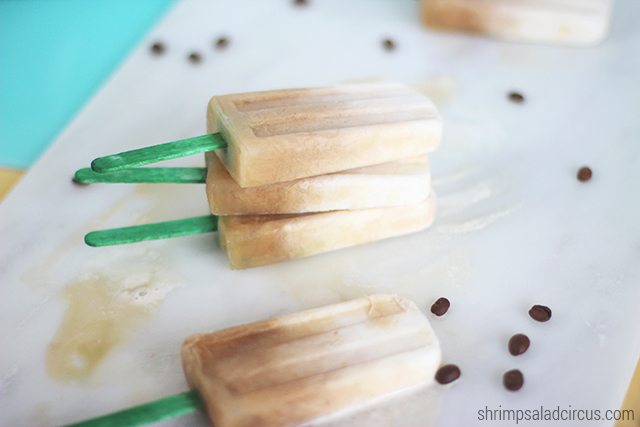 Iced Caramel Macchiato Popsicles 2