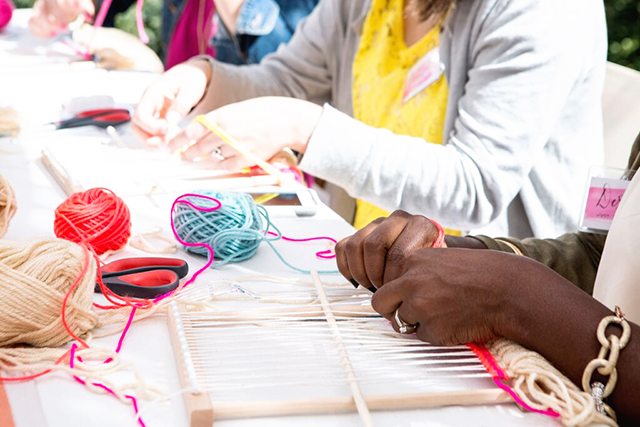 Michaels Makers Summit - Weaving Workshop