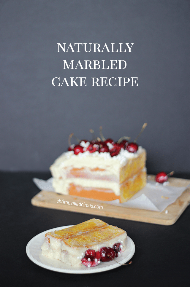 Natural Marbled Cake Recipe