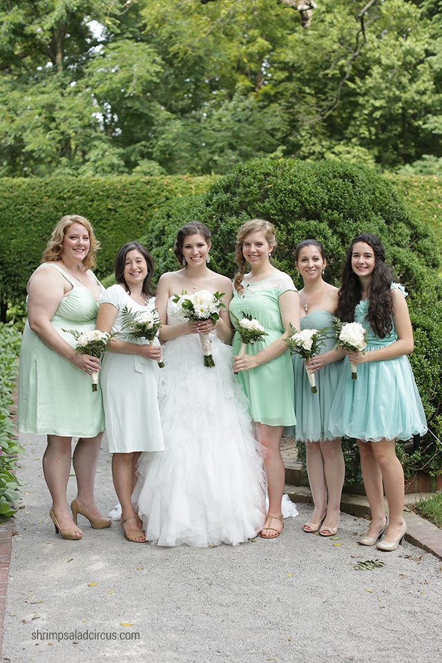 Shrimp Salad Circus Wedding Photos - Bridesmaids