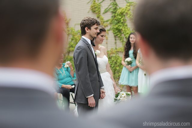 Shrimp Salad Circus Wedding Photos - Ceremony II