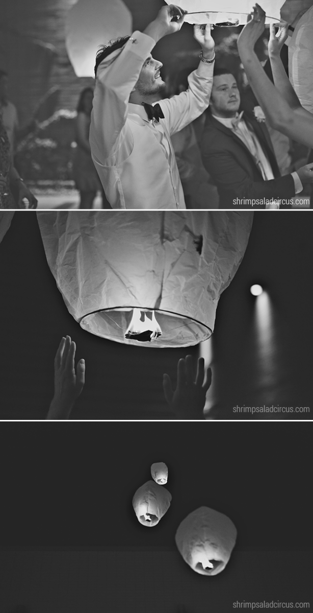 Shrimp Salad Circus Wedding Photos - Paper Lanterns