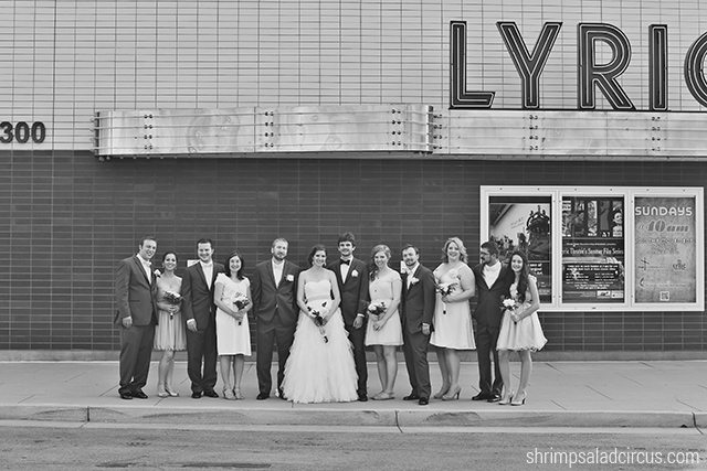 Shrimp Salad Circus Wedding Photos - Wedding Party