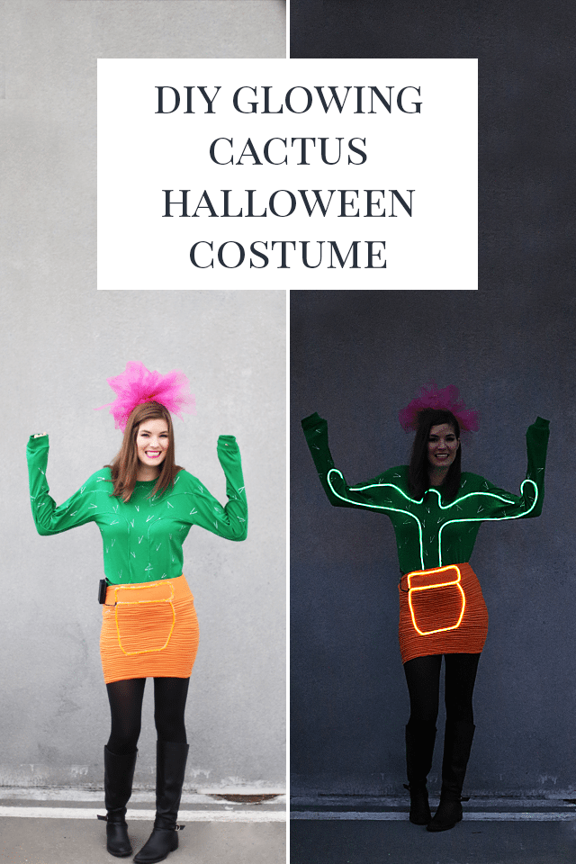 DIY Cactus Halloween Costume