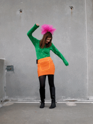 DIY Neon Light Cactus Halloween Costume thumbnail