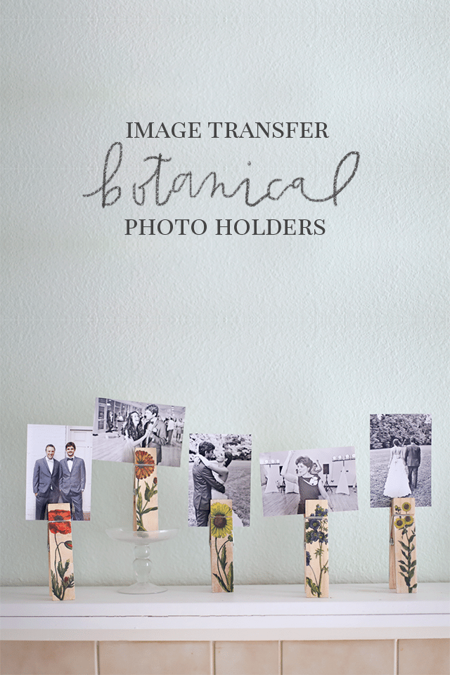 DIY Photo Holders