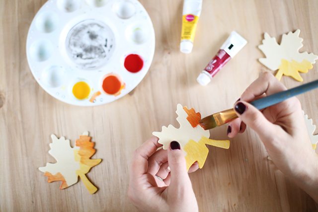 DIY Thanksgiving Place Cards - Step 2