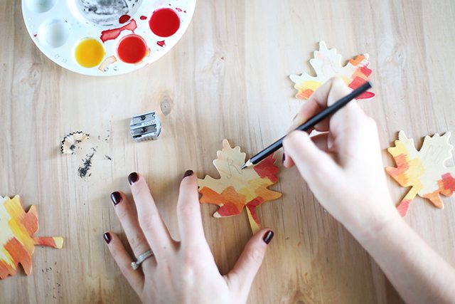 DIY Thanksgiving Place Cards - Step 6